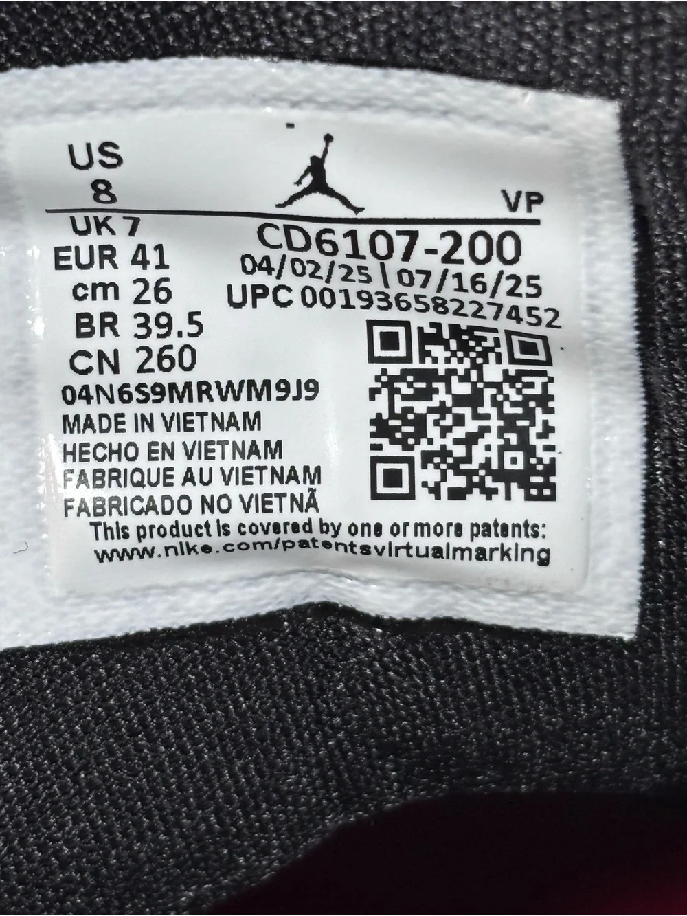 Jordan air maxin